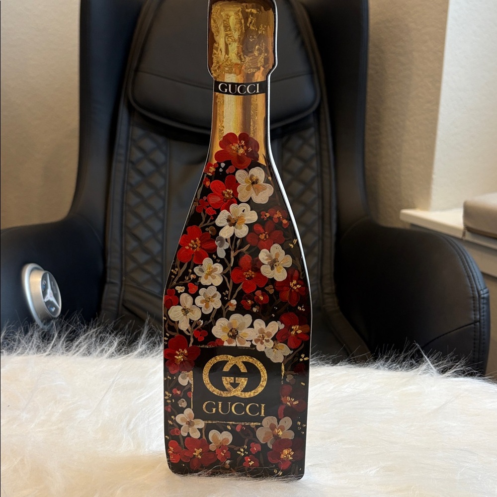 New GUCCI LUXURY WOOD MARTINI HOME DECOR